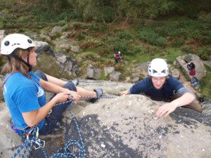Rock climbing instructor course