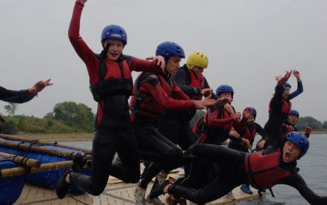 Raft Building, Canoeing and Kayaking