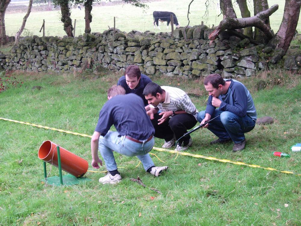 Rolls Royce Team Building activity in Derbyshire