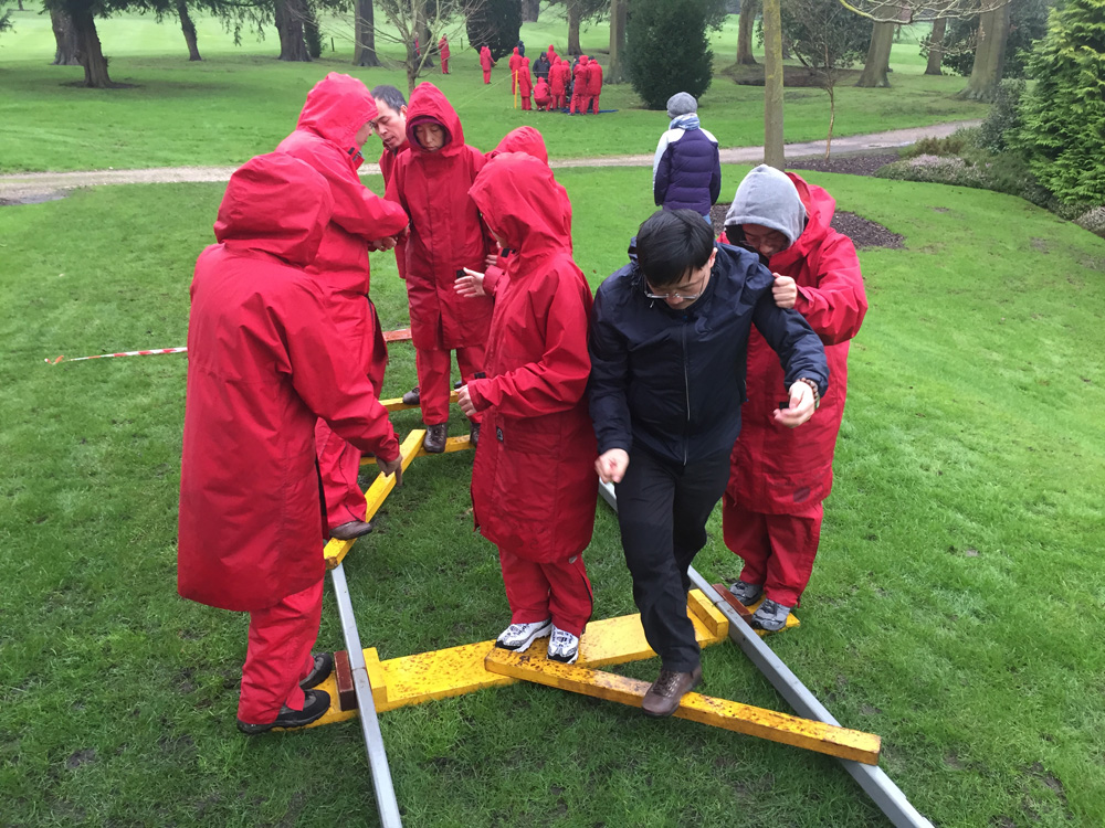 team building for groups, derbyshire