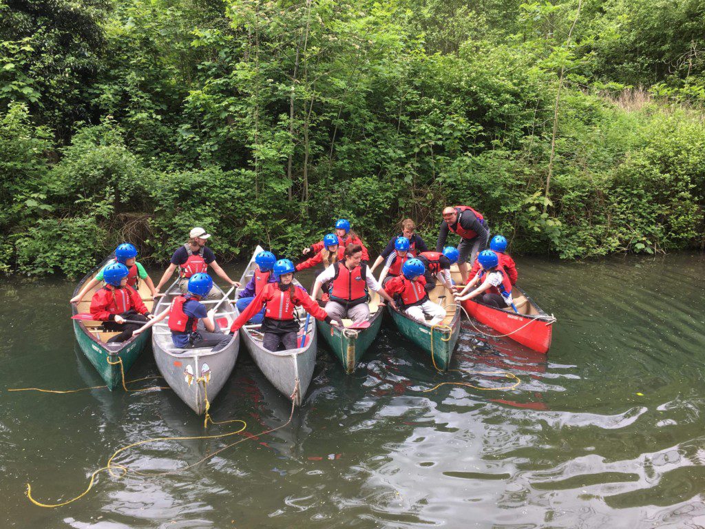 Canoeing in the Peak District