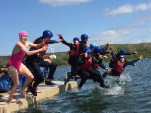 Rafting in the Peak District