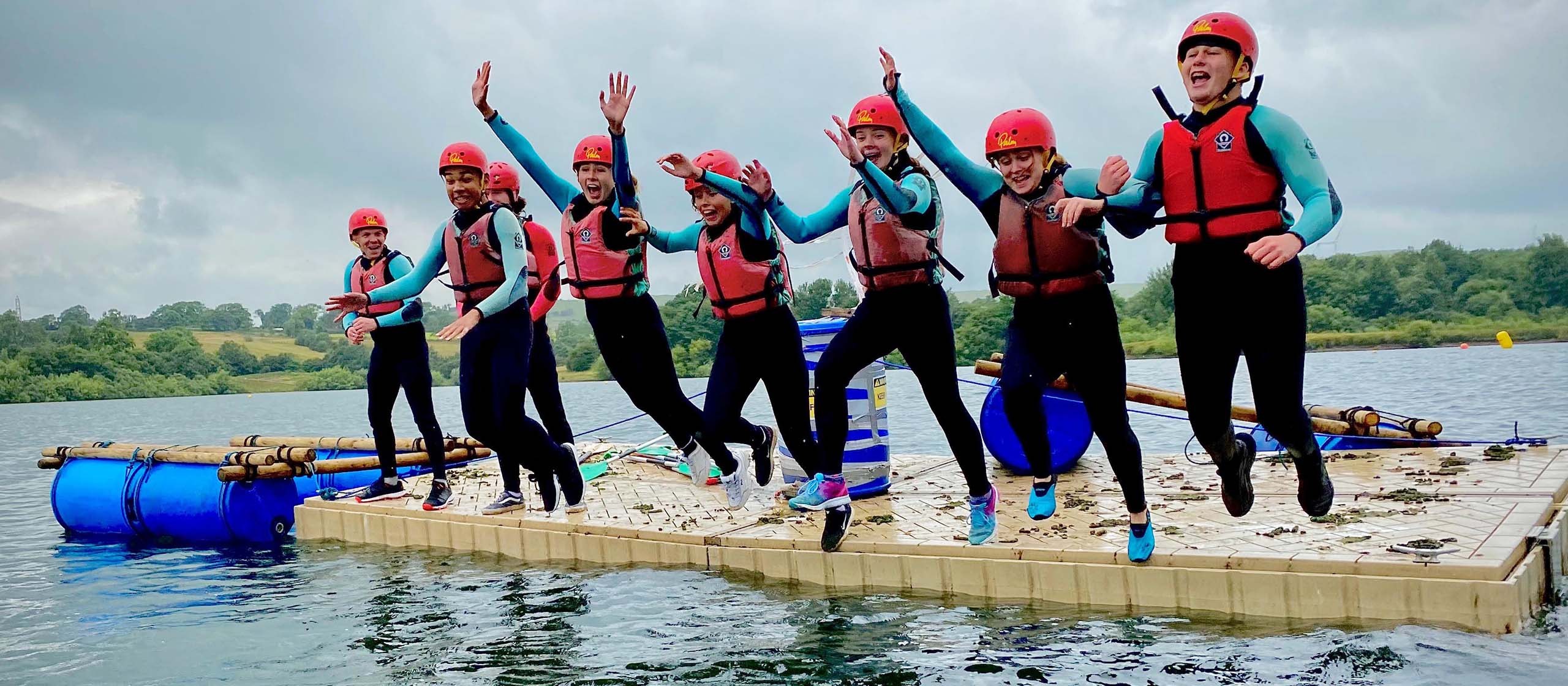 Raft Building group challenge